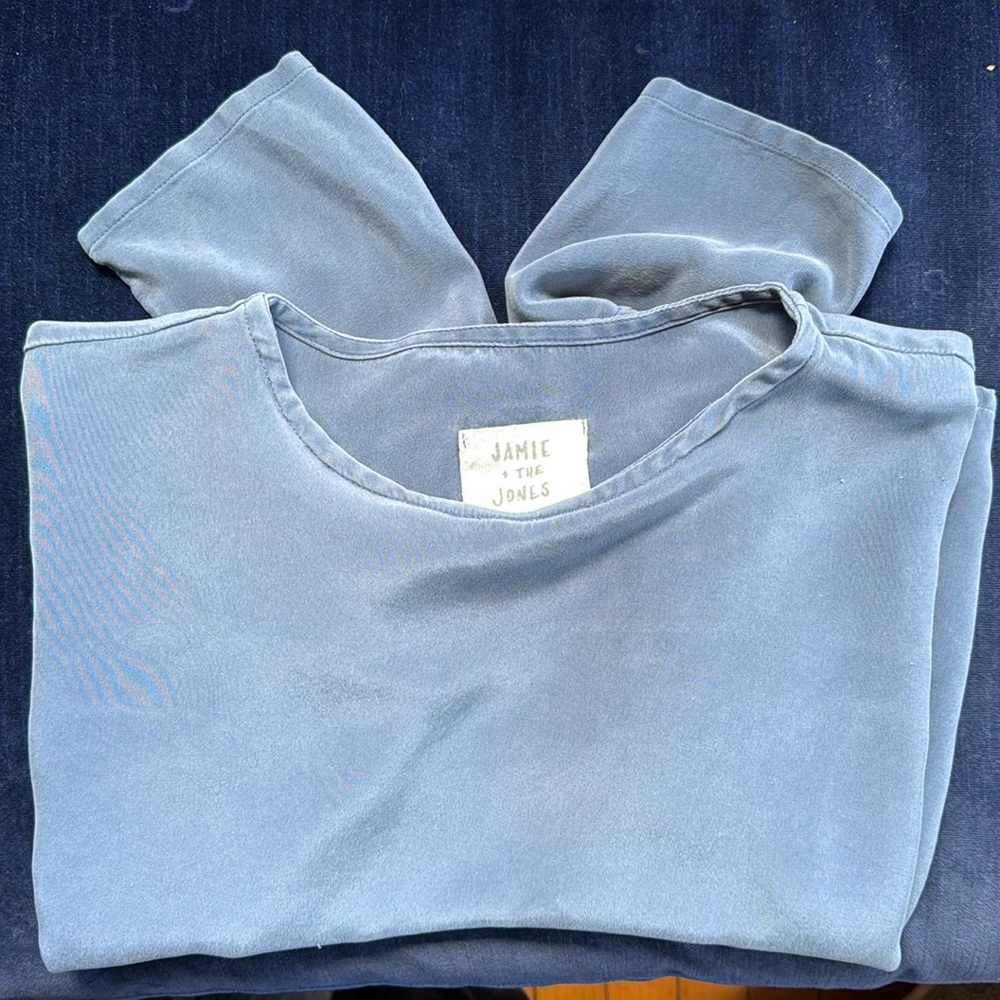 Jamie + the Jones T top, XS, blue
